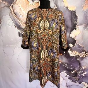 Paisley High-neck Zara Dress